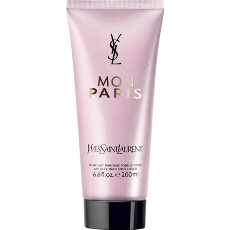 yves saint laurent paris eau de parfum body cream|mon Paris shower gel.